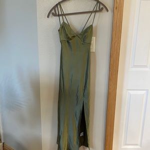 Hello Molly smooth sounds maxi dress green
